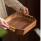 Wooden Tray Set 3 Pcs